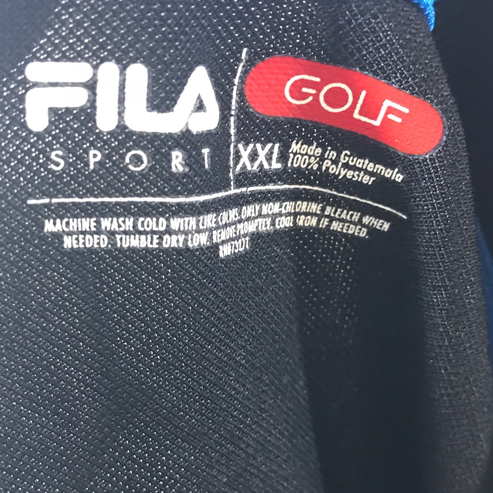 Fila Golf Long Sleeve Shirt View 4